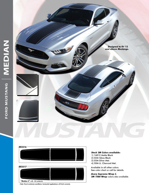 Ford Mustang Median
