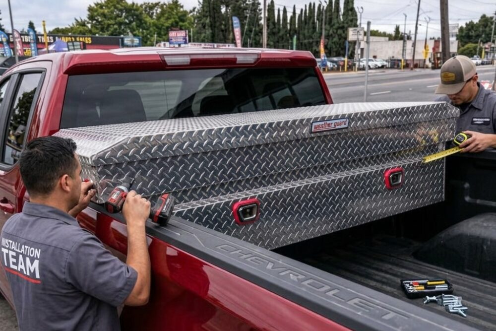 Tool Box Installation