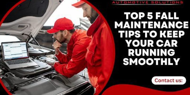 Maintenance Tips to Keep Your Car Running Smoothly